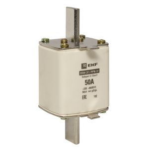 Плавкая вставка ППН-37 400/50А габарит 2 EKF fus-37/400/50