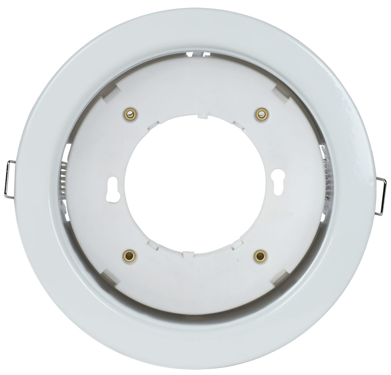 LIGHTING Светильник 4115 встраиваемый под лампу GX70 белый IEK LUVB0-GX70-1-K01