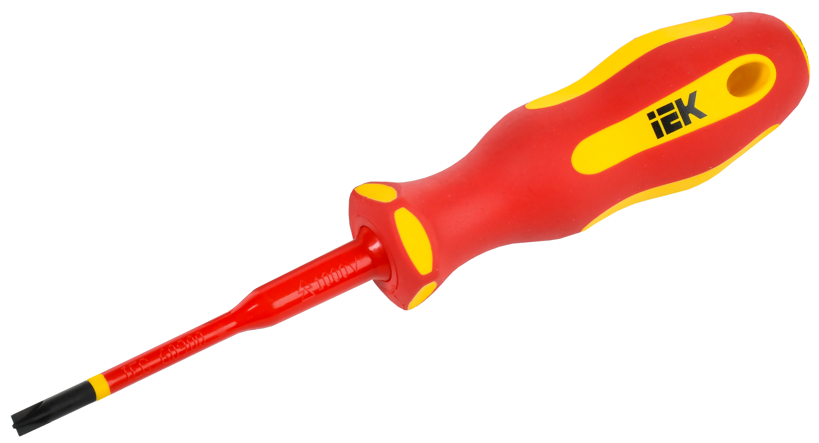 ARMA2L 5 Отвертка диэлектрическая SLIM PZ/SL1х80 Т2 IEK A2L5-SC31-T2-ZS-10-080