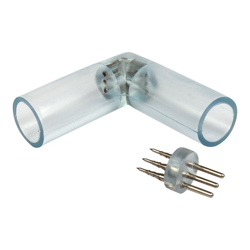 L - коннектор для трехжильного дюралайта ∅13мм (цена за 1 шт.) 124-321