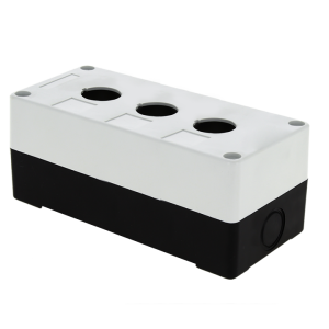 КП103 пластиковый 3 кнопки белый EKF cpb-103-w