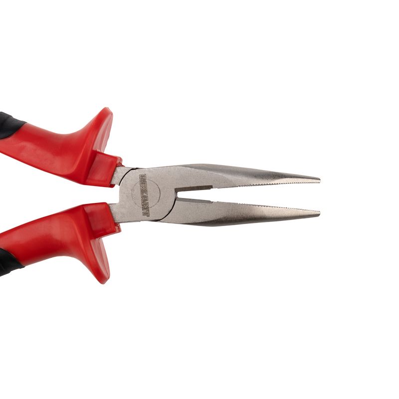 Тонкогубцы изогнутые 160мм никелированные, двухкомпонентные рукоятки REXANT - Фото 3
