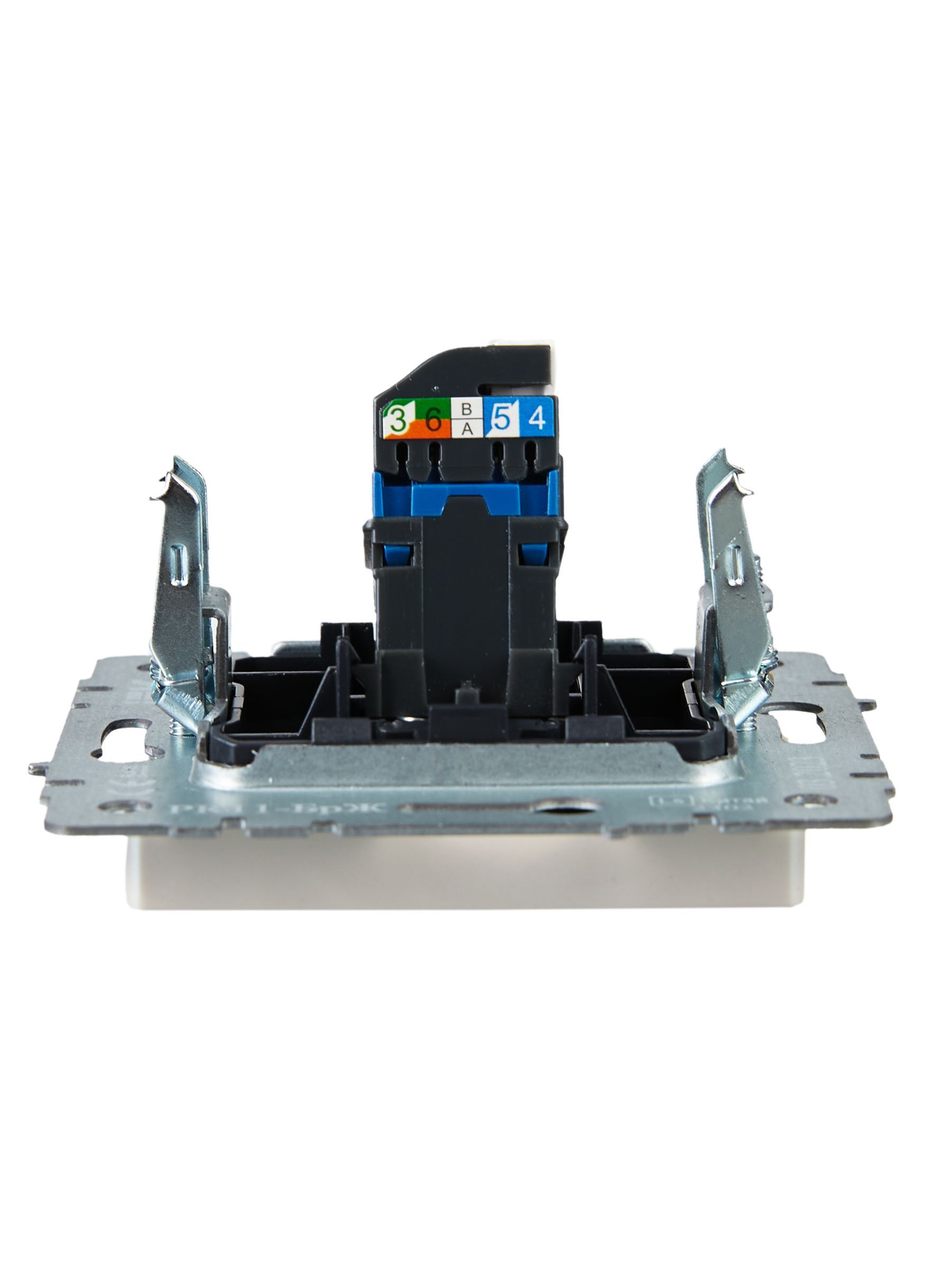 BRITE Розетка компьютерная RJ45 кат.6 РК11-БрЖ жемчуг IEK - Фото 2