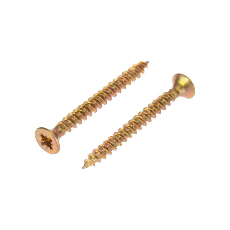 Саморез универсальный 3,0х30 мм, желтый цинк, пакет (1000 шт/уп) KRANZ 1111-0330-2