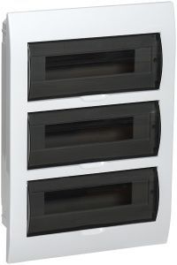 KREPTA 3 Корпус пластиковый ЩРВ-Пк-45 IP41 белый IEK MKP12-V-04-45-41