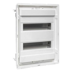 Основание силового щита "Nova" (с DIN-рейками) 24 модулей 2 габарит IP40 EKF nv-pbase-24