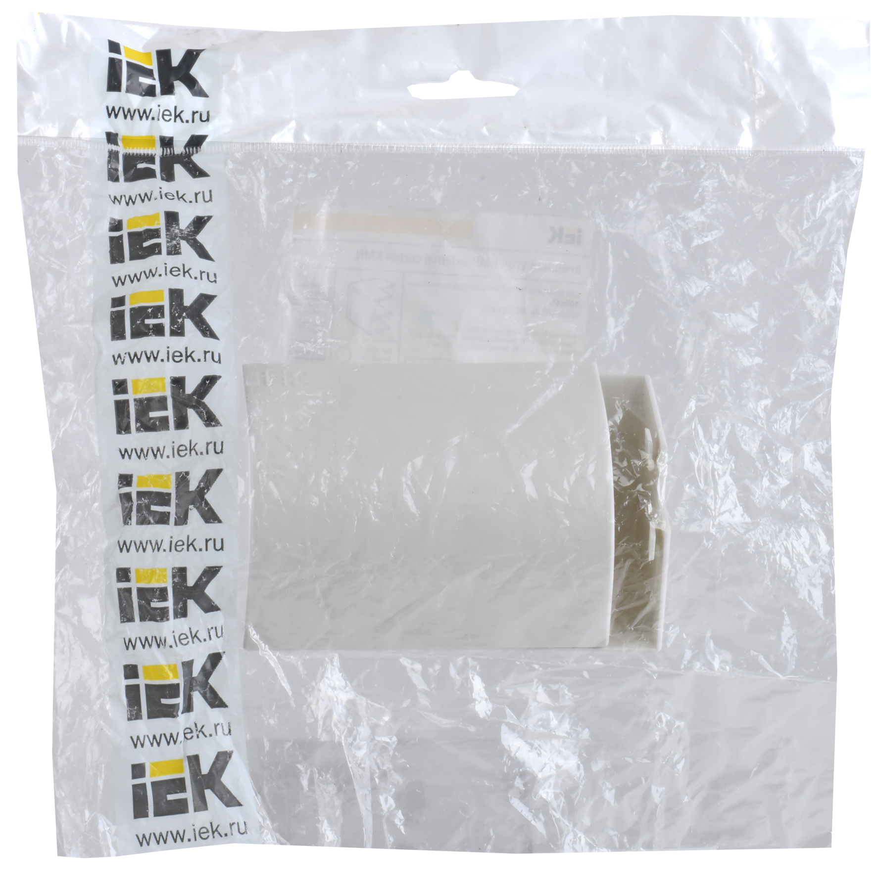 ELECOR Угол внутренний КМВ 100х40 белый (2шт/компл) IEK - Фото 2