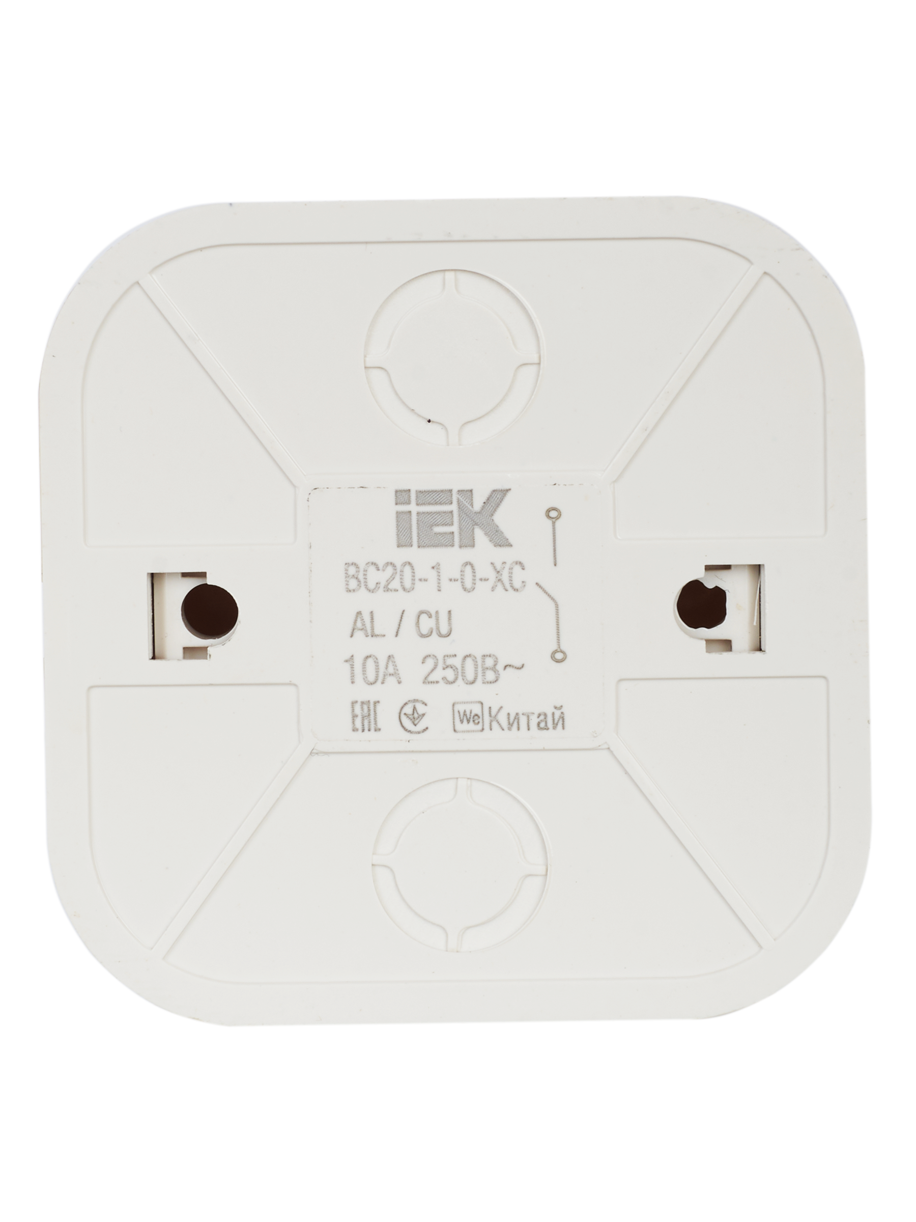 GLORY Выключатель 1-клавишный для открытой установки ВС20-1-0-ХС сосна IEK - Фото 3