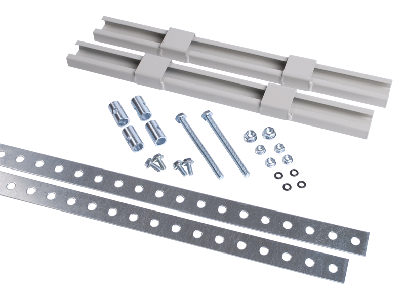 Комплект крепления металлокорпуса к столбу монтажной полосой IEK YKK-0-125
