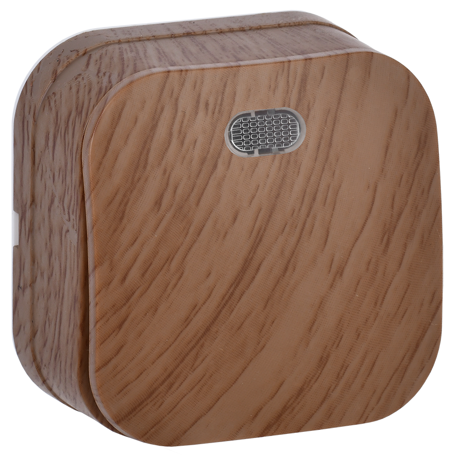 GLORY Выключатель 1-клавишный для открытой установки с индикацией ВС20-1-1-ХД дуб IEK EVH11-K24-10