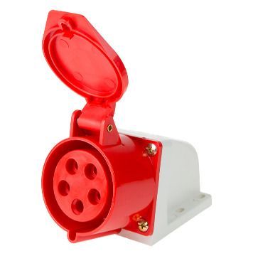 Розетка стационарная 125 3Р+РЕ+N, 32А, 415В IP44 DEKRON