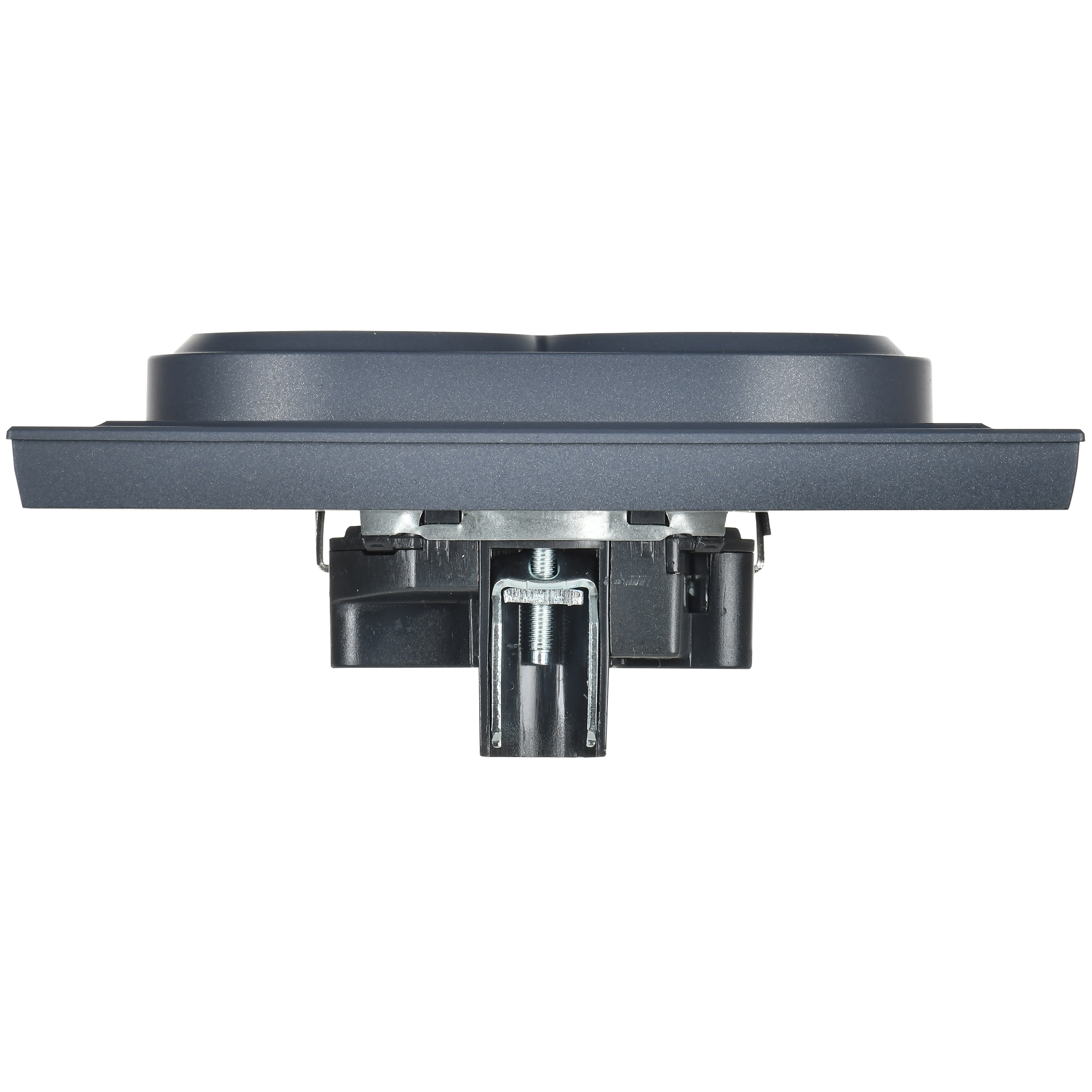 BRITE Розетка 2-местная с заземлением без защитных шторок 16А в сборе РС12-3-БрМ маренго IEK - Фото 5