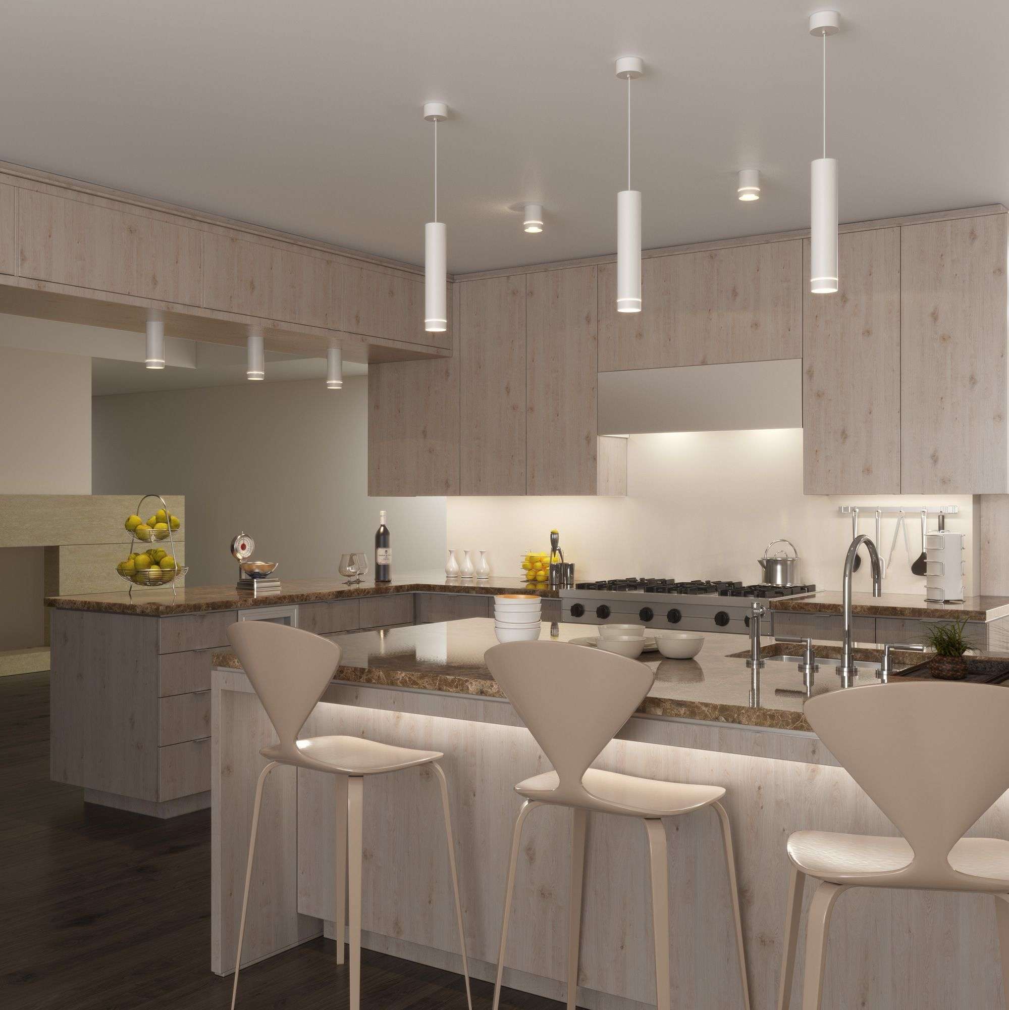 Накладной потолочный светодиодный светильник Elektrostandard Topper DLR021 9W 4200K хром матовый - Фото 6