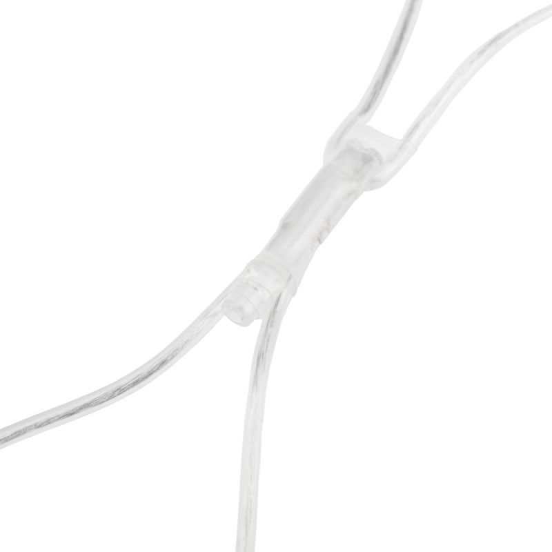 Гирлянда светодиодная Сеть 2х1,5м 288 LED ТЕПЛЫЙ БЕЛЫЙ прозрачный ПВХ IP65 свечение с динамикой 230В блок в комплекте NEON-NIGHT - Фото 4