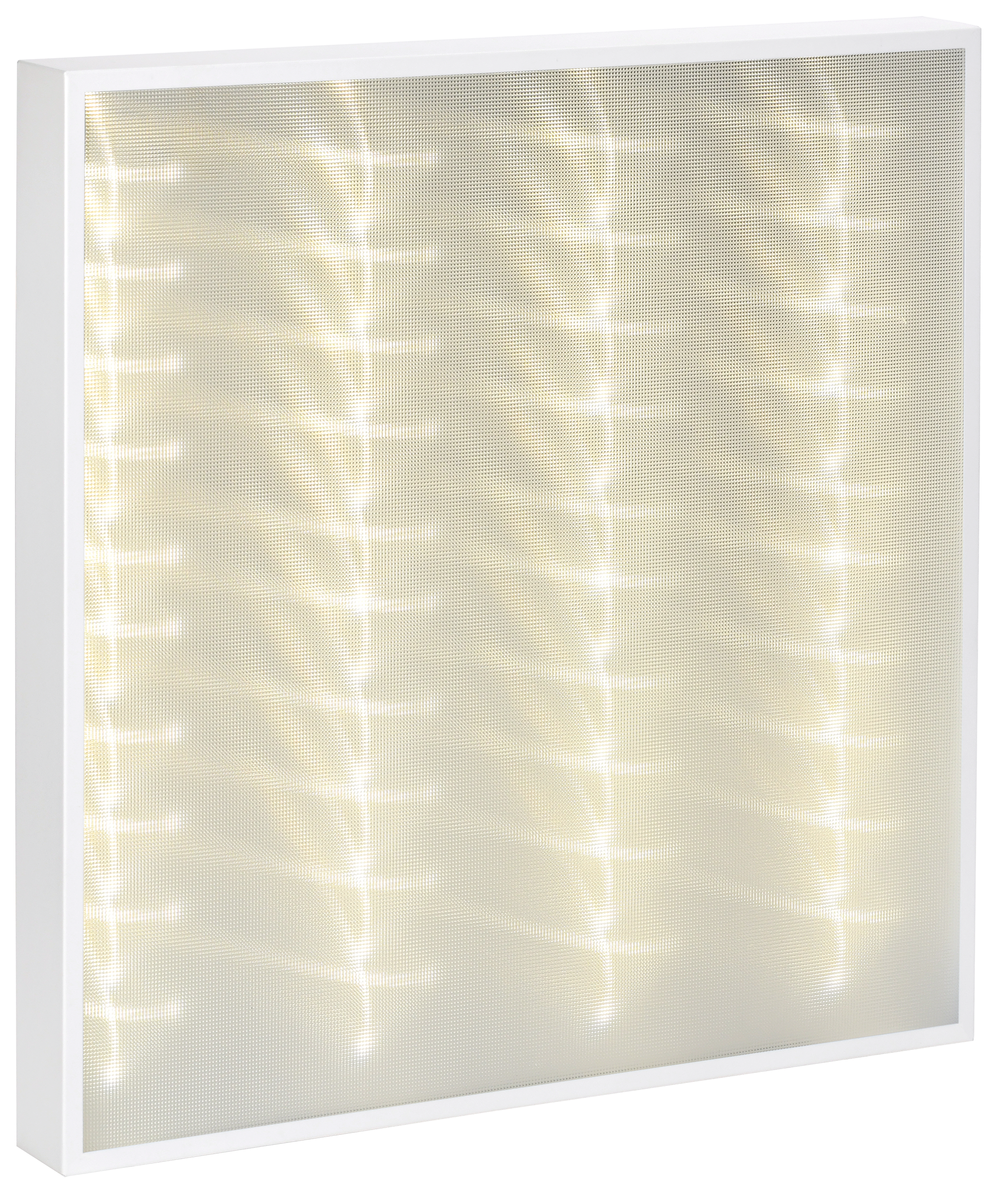 LIGHTING PRO Светильник светодиодный ДВО 2001D 40Вт 3000К IP40 588х588мм Грильято микропризма Dali IEK - Фото 4
