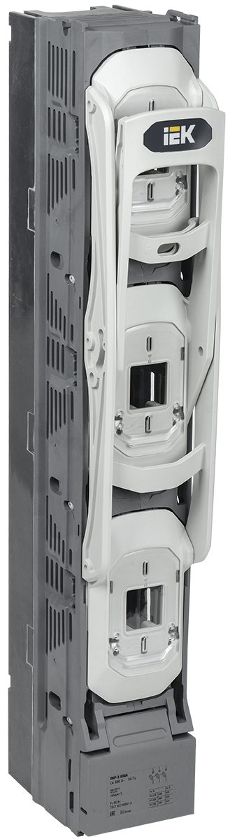 Предохранитель-выключатель-разъединитель ПВР-3 вертикальный 400А 185мм с одновременным отключением IEK SPR20-3-3-400-185-100