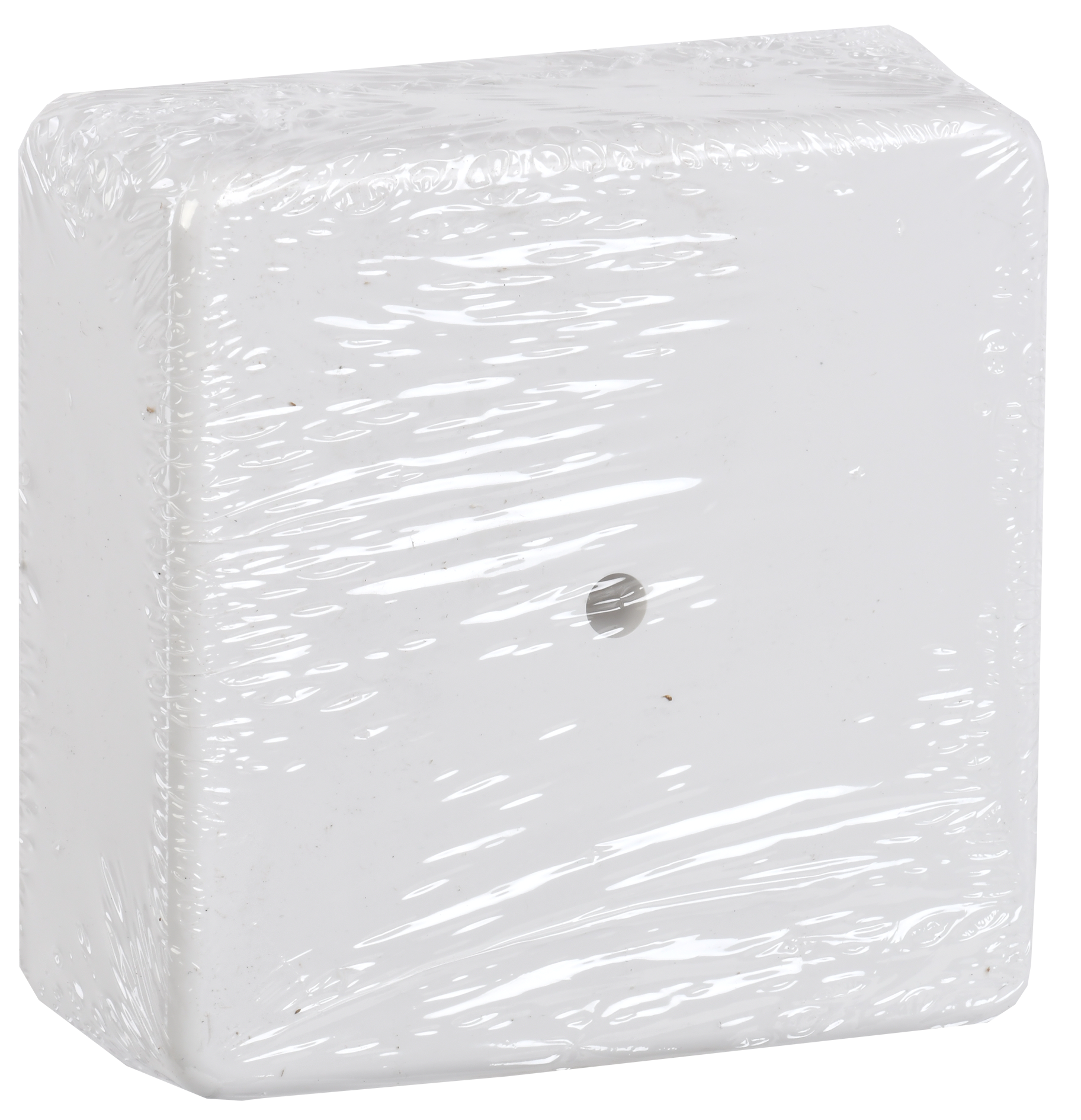 Коробка распаячная КМ41222 для открытой проводки безгалогенная (HF) 100х100х44мм белая (6 клемм 6мм2) IEK - Фото 2