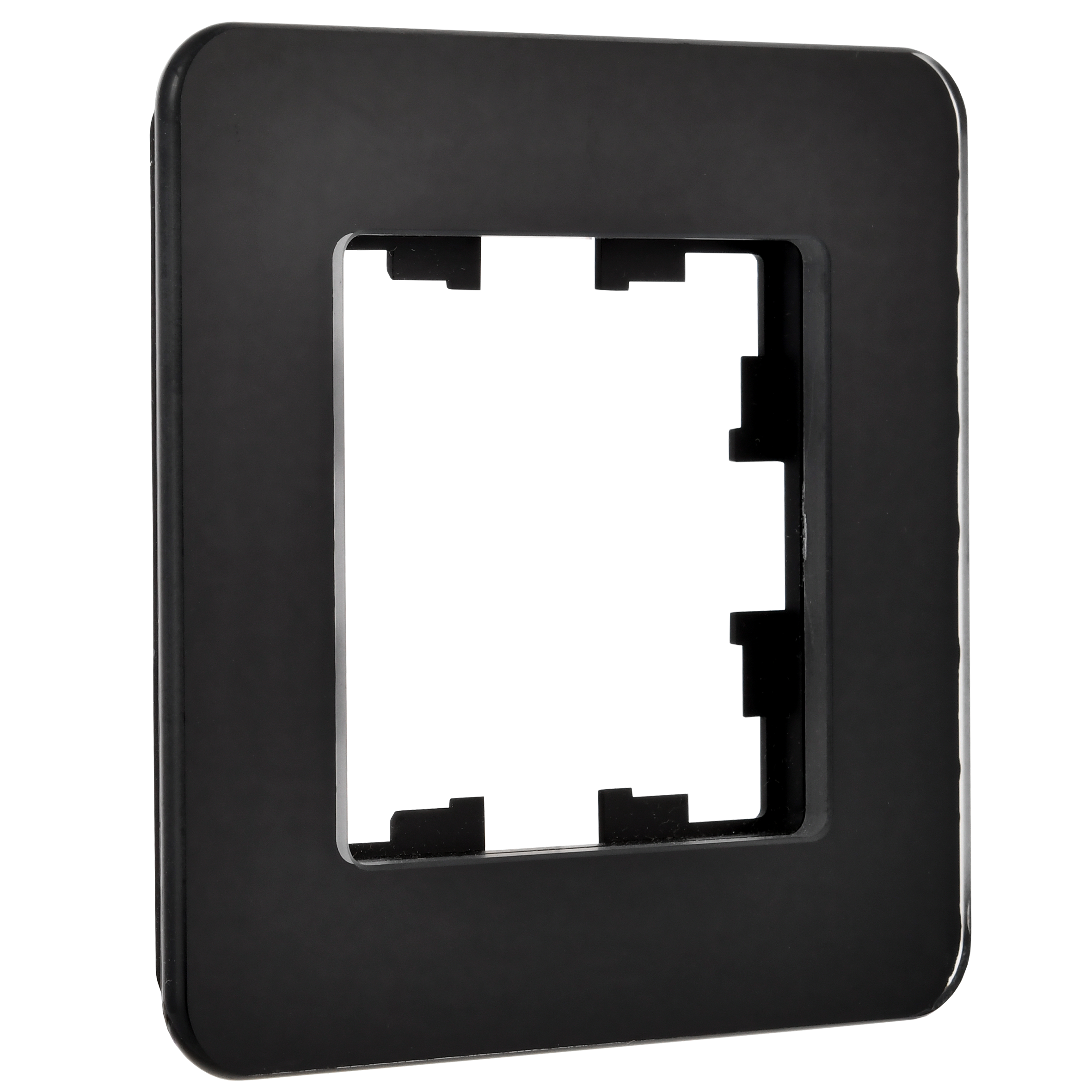 BRITE Рамка 1-местная РУ-1-2-Бр стекло черный RE IEK - Фото 6