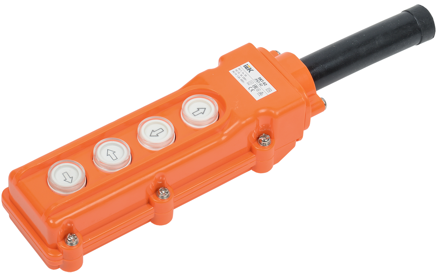 Пульт управления ПКТ-62 на 4 кнопки IP54 IEK