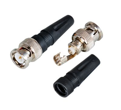 Разъем BNC штекер под винт с колпачком REXANT