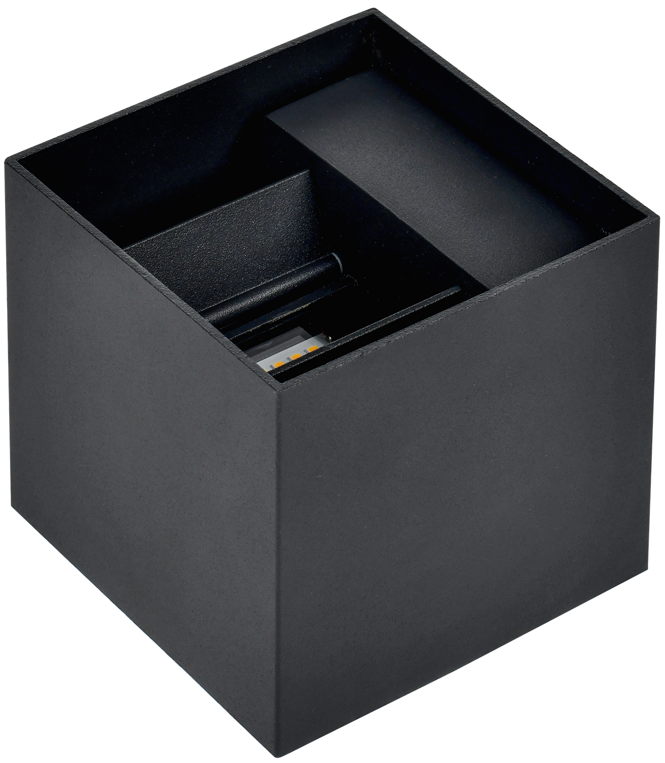 LIGHTING Светильник уличный светодиодный 5111 настенный 6Вт 4000К IP65 черный IEK LT-DBU0-5111-006-40-K02