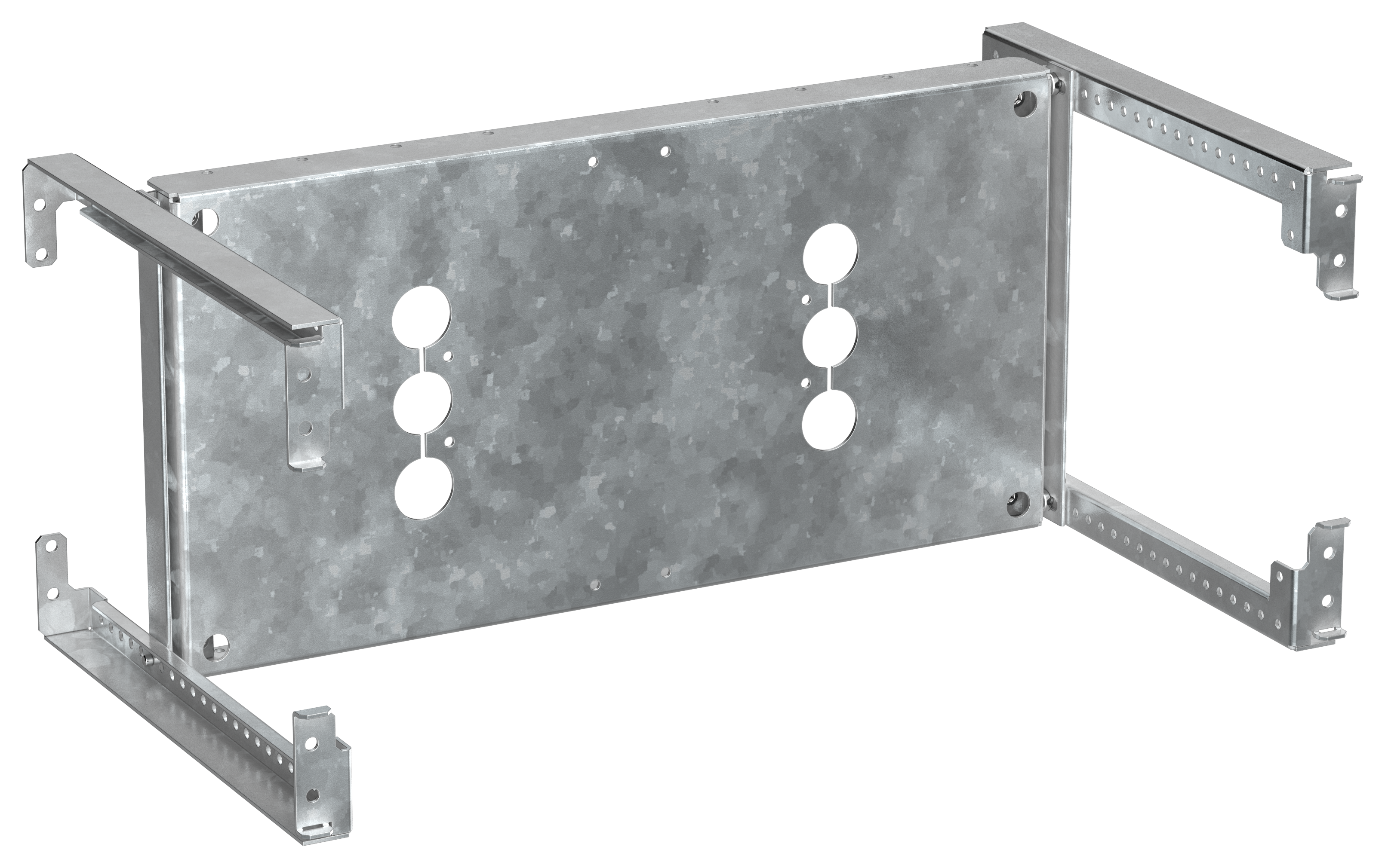 FORMAT Комплект горизонтальной установки ARMAT MCCB типоразмер H/I фиксированного исполнения 3P 250х600мм IEK FO-00-HIF-025-060