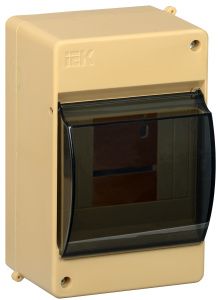 KREPTA 3 Корпус пластиковый КМПн 2/4 IP30 сосна IEK MKP42-N-04-30-12-S