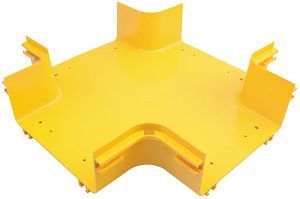 ITK Х-соединитель горизонтальный оптического лотка 240мм DS-240-31630