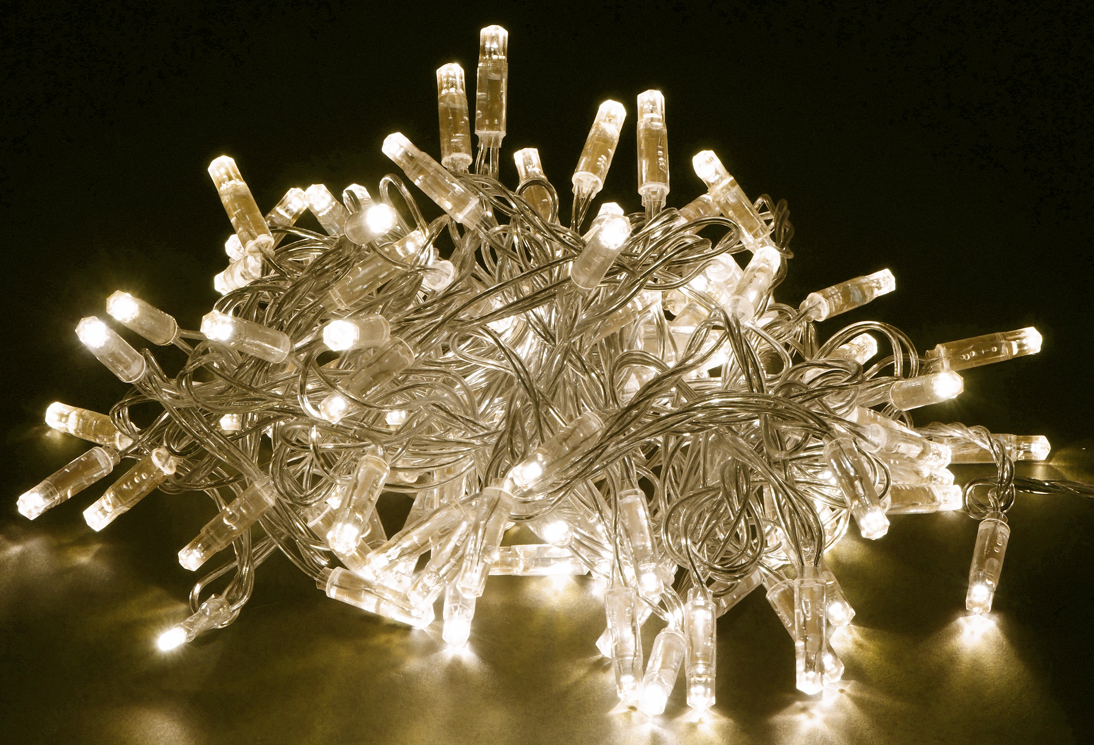 LIGHTING Гирлянда нить 10м 100 светодиодов теплый белый свет IP44 прозрачный шнур 3м 230В контроллер 8 сцен IEK LGDU111-1-100-10-T-S-44