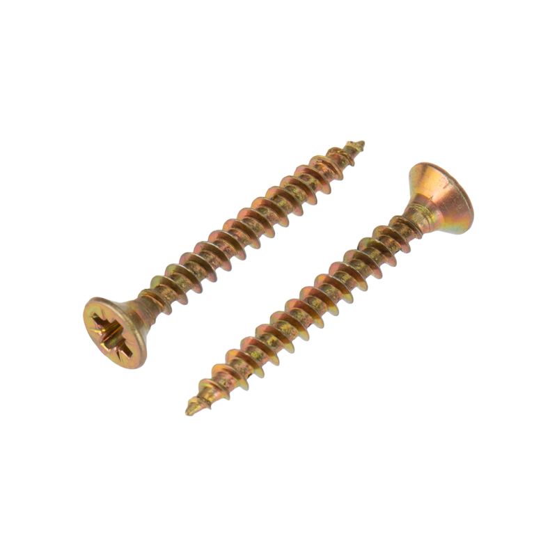 Саморез универсальный 3,5х30, желтый цинк, пакет (1000 шт/уп) KRANZ 1111-3530-2