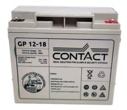 Аккумулятор CONTACT GP 12-18 (12V/18Ah) CONTACT 12-18