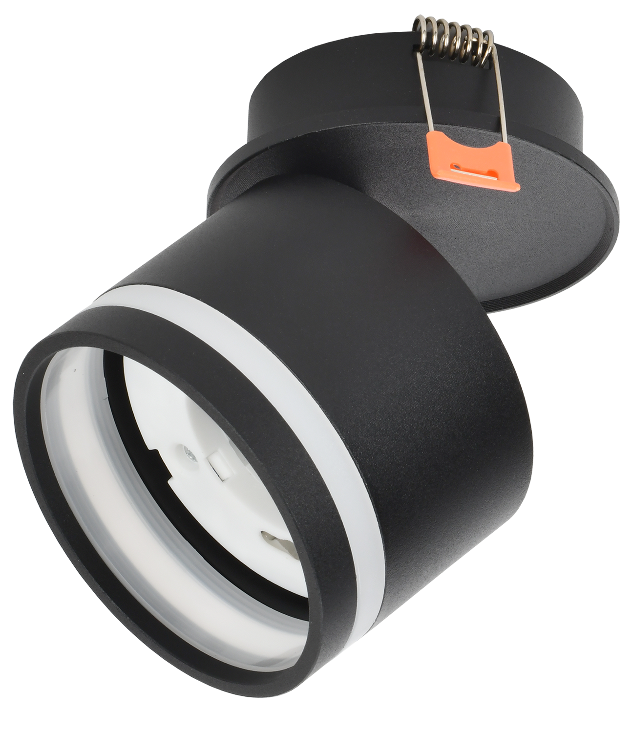 LIGHTING Светильник 4033 встраиваемый поворотный под лампу GX53 черный IEK LT-UVB0-4033-GX53-1-K02