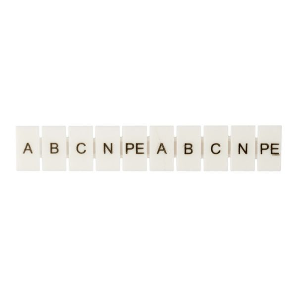 Маркеры для ST 1,5 с символами "A, B, C, N, PE" (100 шт.) EKF