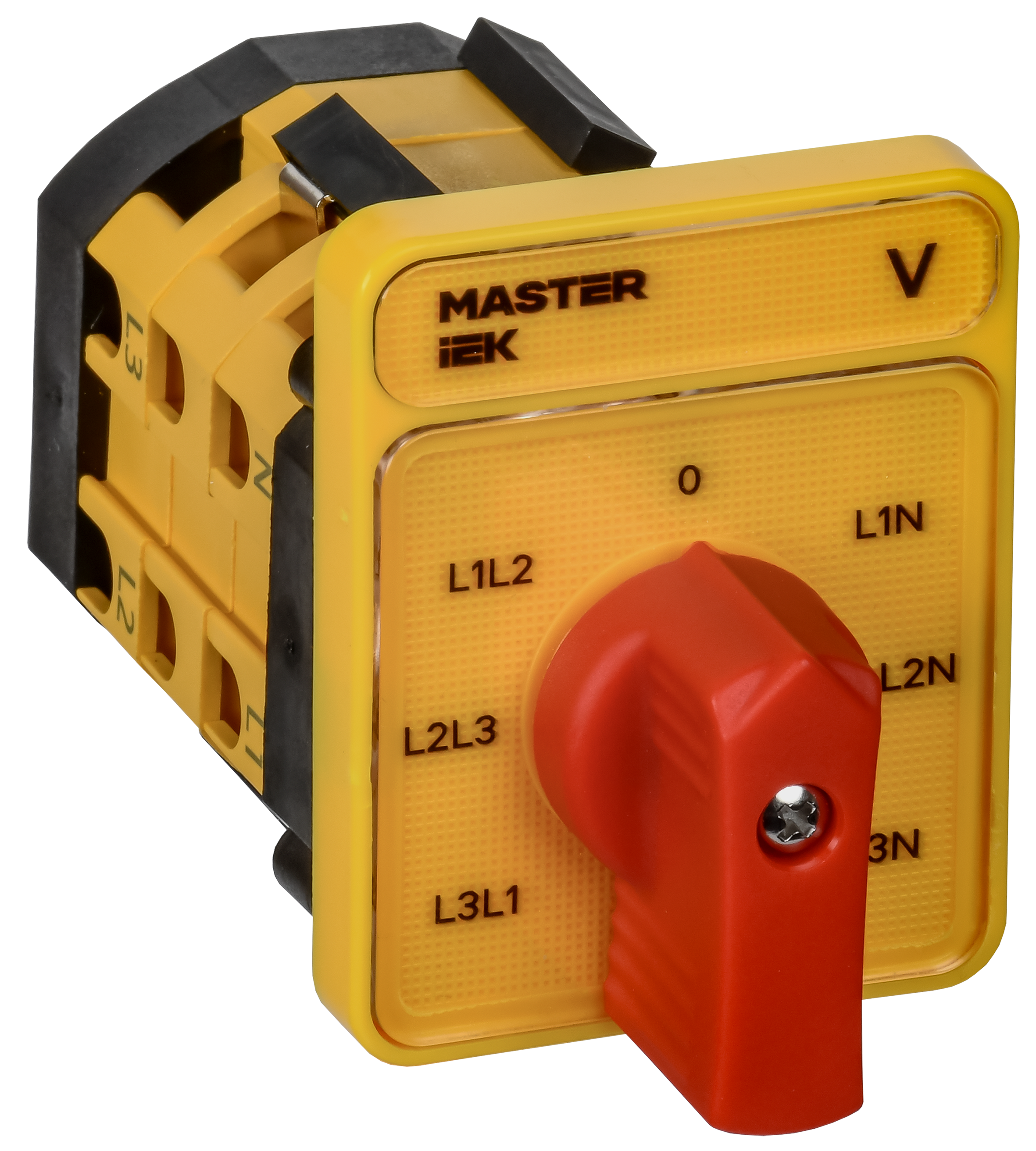 Переключатель кулачковый стандартная рукоятка 10А схема 66 IEK