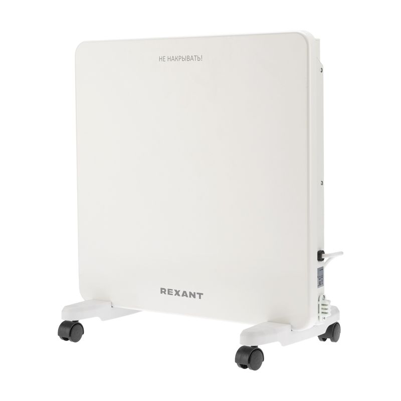 Конвектор электрический с электронным термостатом, 1кВт, Х-нагревательный элемент, REXANT 60-0099
