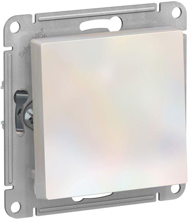 Выключатель 1-кл. СП AtlasDesign 10А IP20 (сх. 1) 10AX механизм жемчуж. SE ATN000411