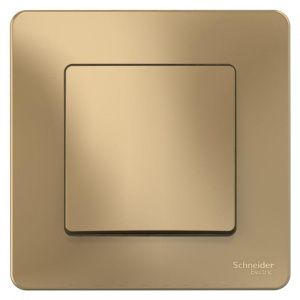 Переключатель проходной 1-кл. СП Blanca 10А IP20 (сх. 6) 250В титан SE BLNVS010604 1210349