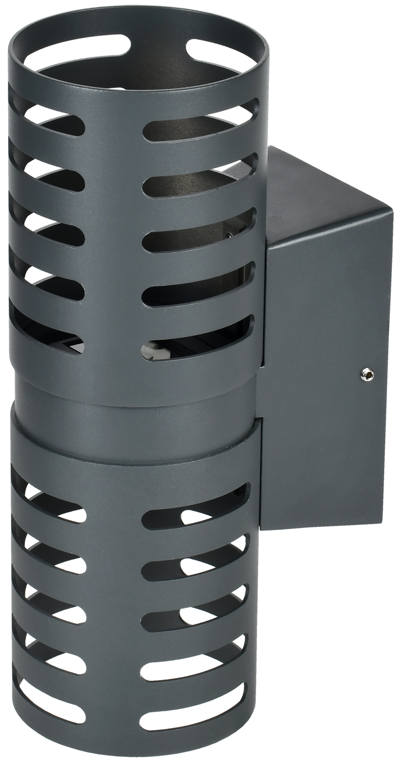 LIGHTING Светильник уличный светодиодный 5102 настенный 10Вт 4000К IP54 серый IEK LT-DBU0-5102-010-40-K03