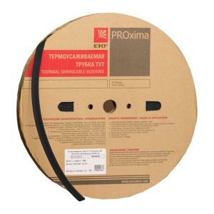 ТУТ нг 18/9 черная рулон EKF tut-18-b