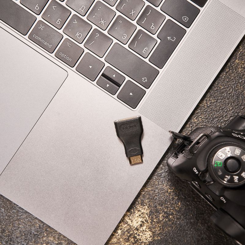 Переходник аудио (гнездо HDMI - штекер mini HDMI), (1шт) REXANT - Фото 2