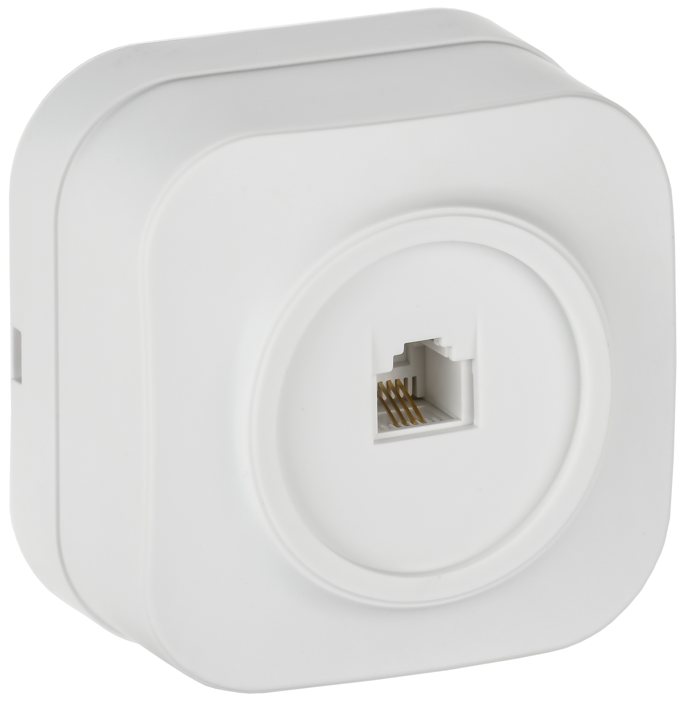 GLORY Розетка для открытой установки телефонная RJ11 РТ20-ХБм белый матовый IEK ETH10-K01M