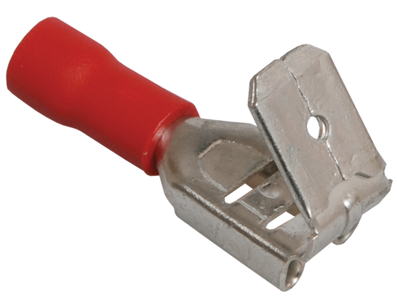 Разъем РпИо 1,5-7,5-0,8 плоский изолированный ответвительный (100шт/упак) IEK URO-10-1-100