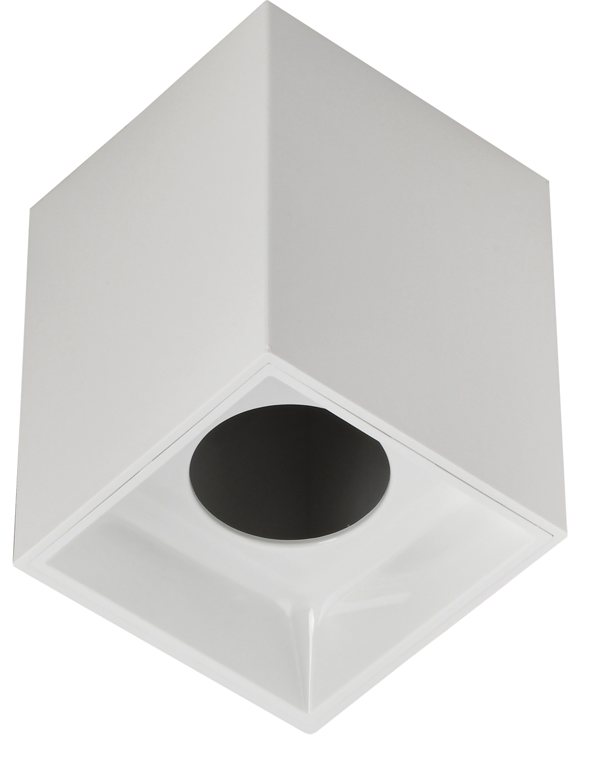 LIGHTING Светильник 4112 накладной потолочный под лампу GU10 белый пластик IEK LT-UPB0-4112-GU10-1-K01