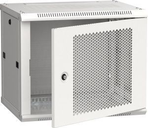 ITK Шкаф настенный LINEA W 9U 600х450мм дверь перфорированная RAL 7035 LWR3-09U64-PF