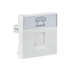 Розетка RJ11, 2 модуля EKF E2MT01-134-10