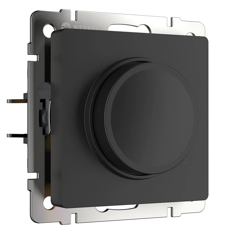 Диммер (черный матовый) Werkel