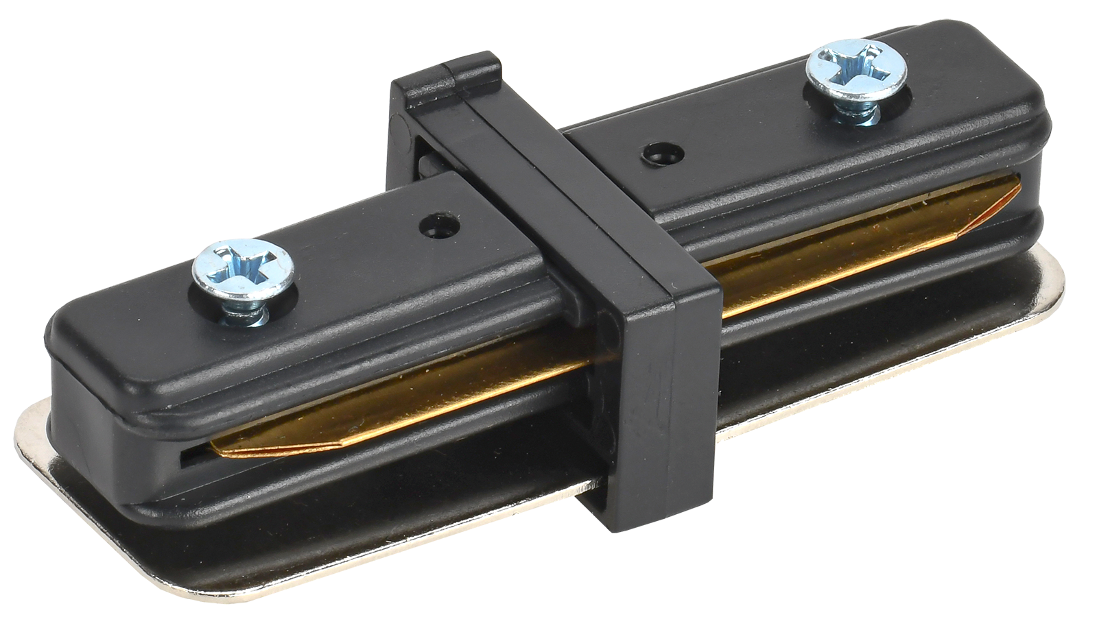 LIGHTING Соединитель прямой внутренний для однофазного шинопровода черный IEK LT-SO0D-SPV-1-K02