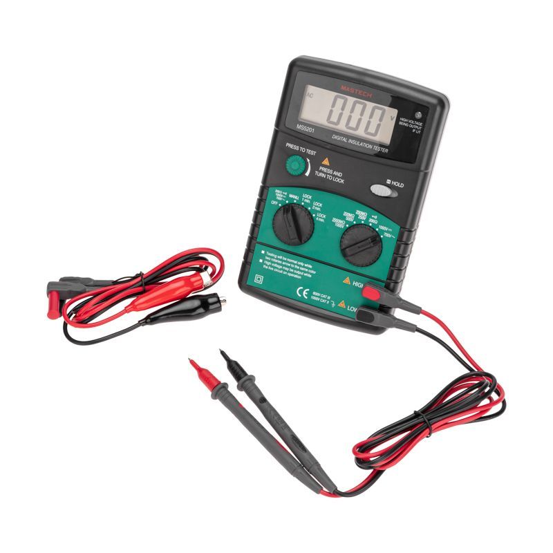 Измеритель сопротивления изоляции MS5201 MASTECH 13-1346