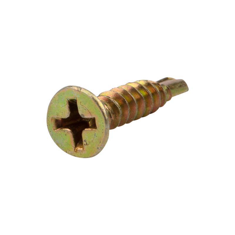 Саморез оконный KRANZ сверло, 3.9х19, желтый цинк, упаковка поставщика ( 18 000 шт. ) 1505-3919-1