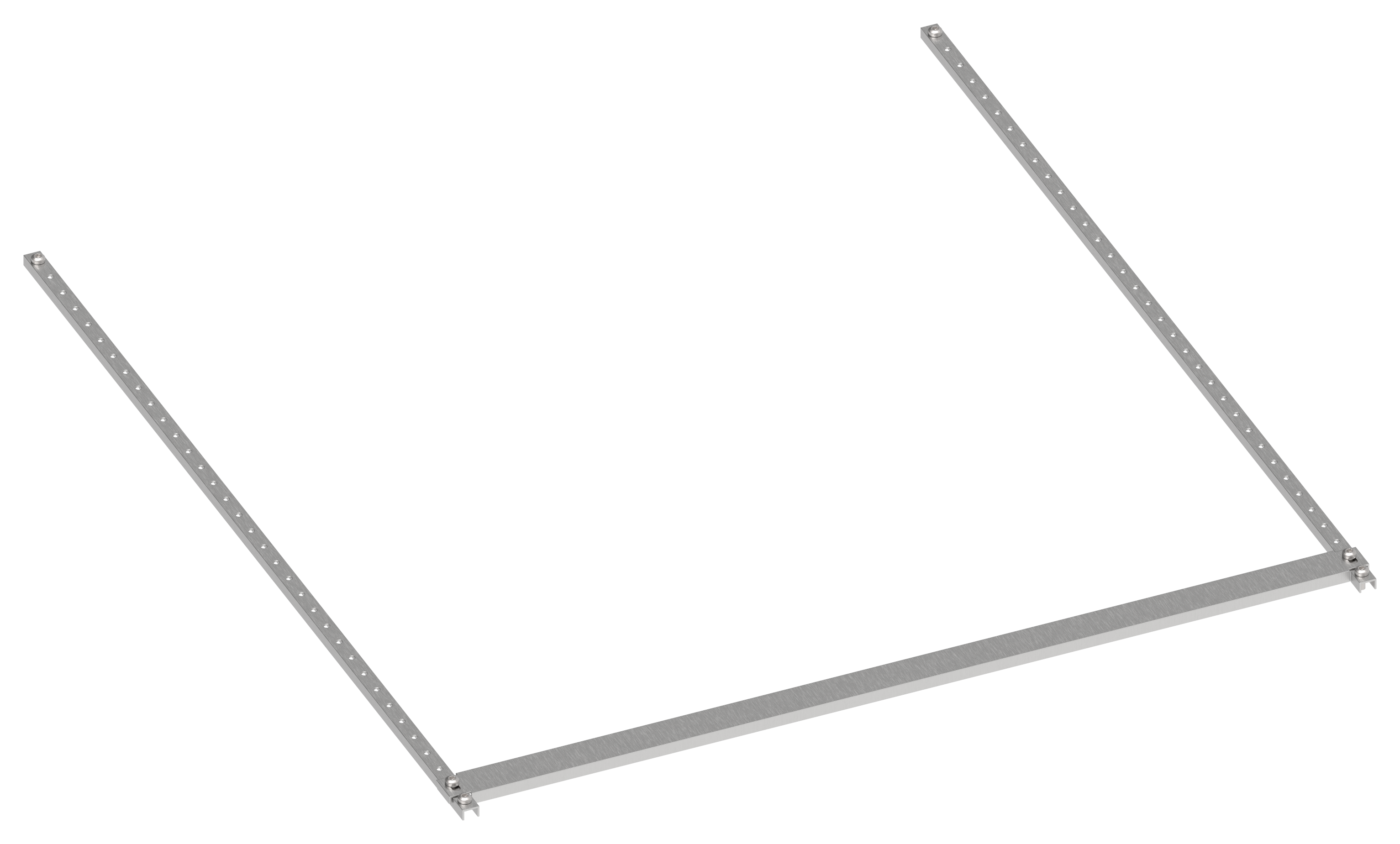 FORMAT Панель нижняя наборная в шкаф 1000х1000мм IEK FO-00-PLT-100-100